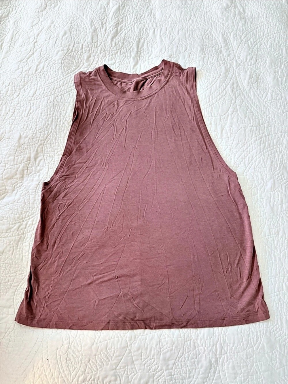 Lululemon basic Pink Muscle Tank Top